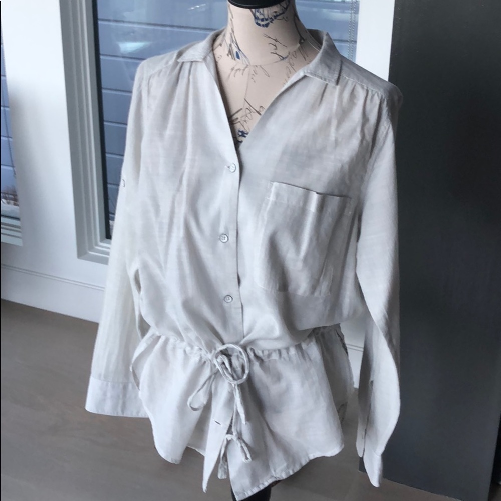 Rag & Bone lightweight striped shirt